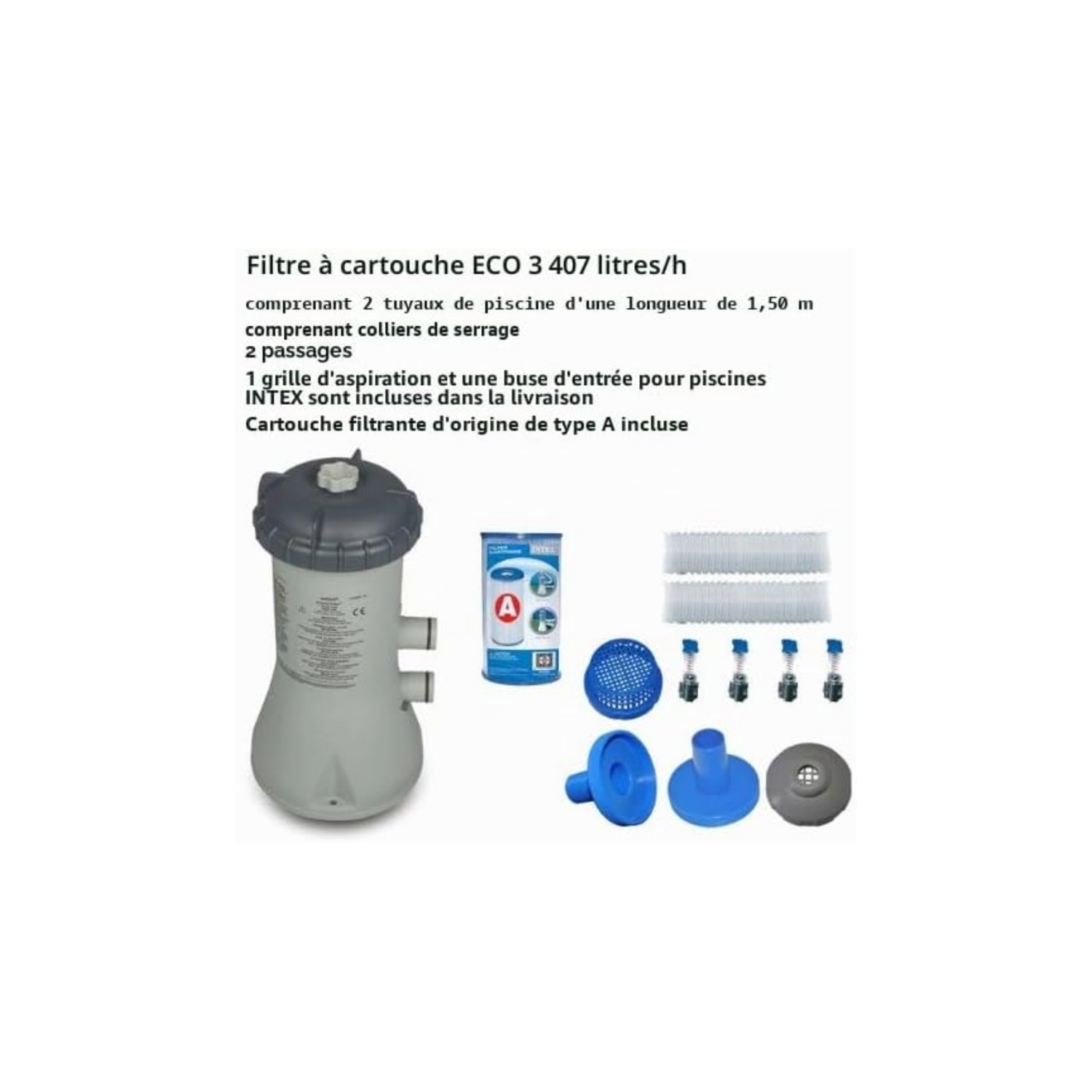 Piscine gonflable Easy Set 4,57 x 1,22 m