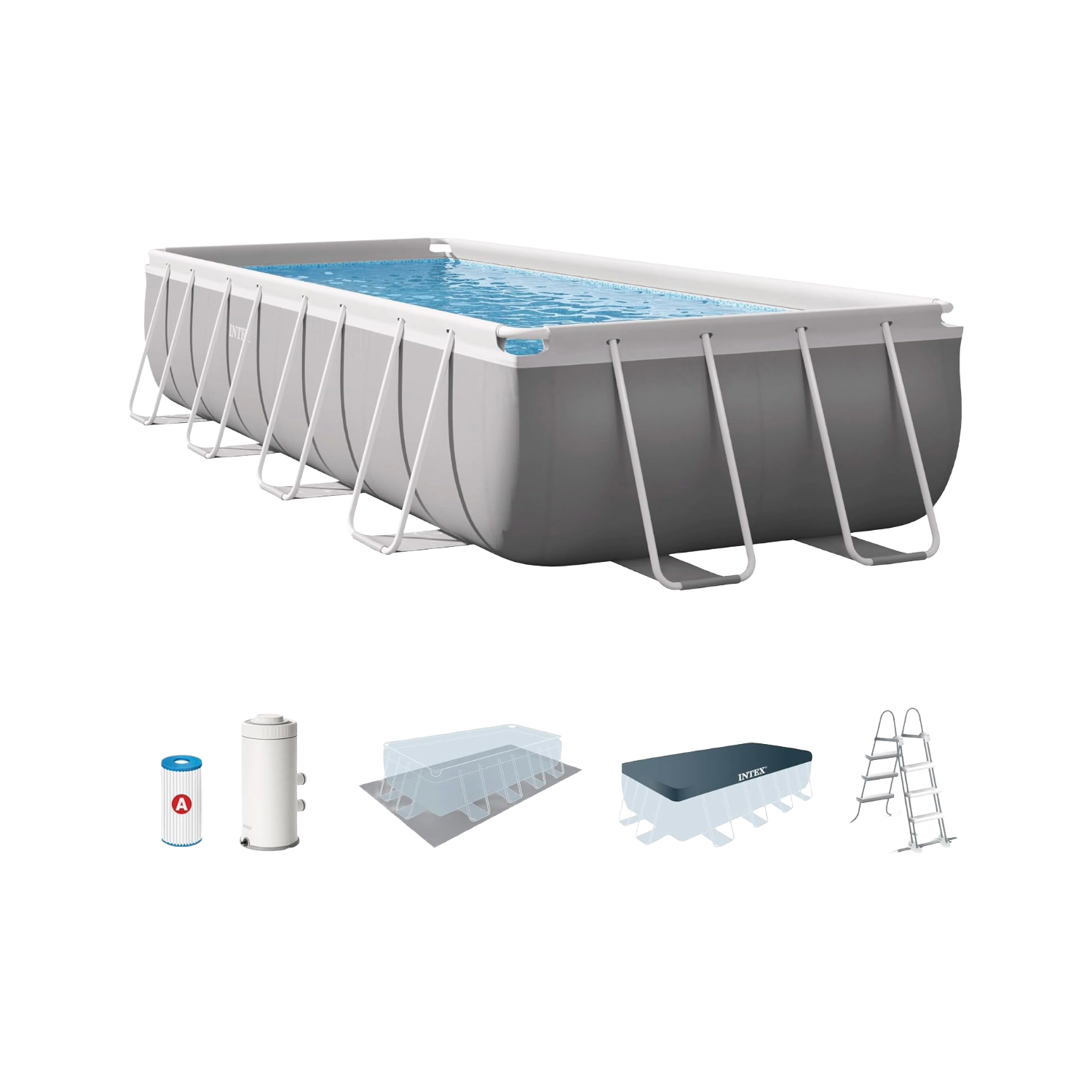 Piscine Prism Frame 4,00 x 2,00 x 1,00 m